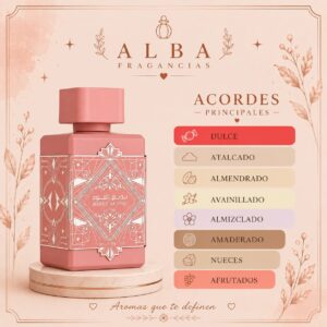 Perfume Lattafa Bade’e Al Oud Noble Blush Femenino EDP 100ml